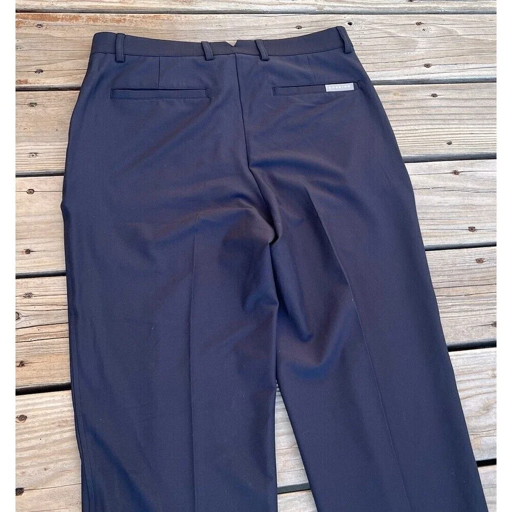 Dunning Golf Everbest Men's 32X32 Golf Pants Navy Blue - Picture 7 of 8